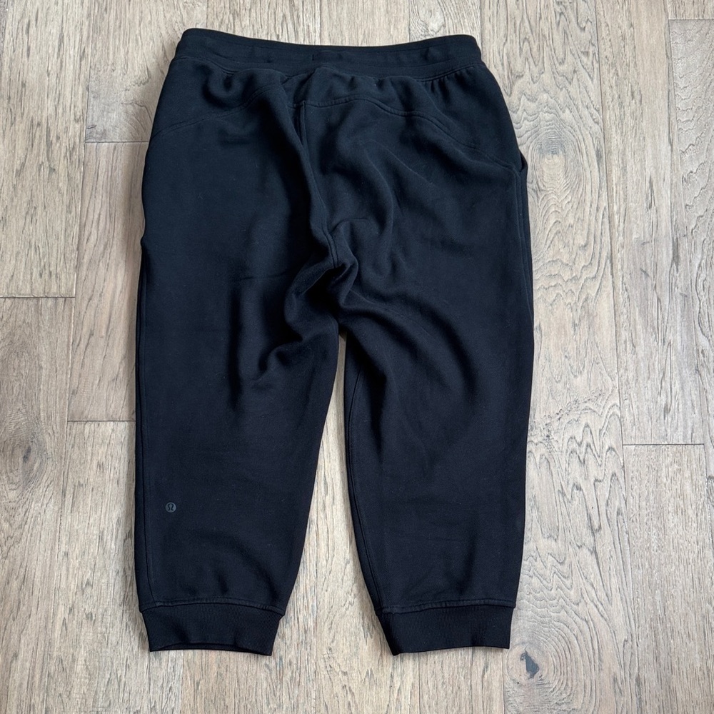 Lululemon Scuba High-Rise Cropped Jogger Black Size 12 - Picture 7 of 12